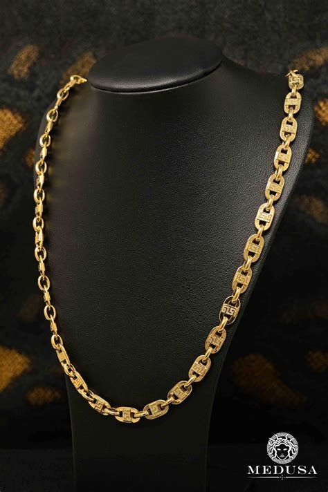 chaine en or versace|versace necklace.